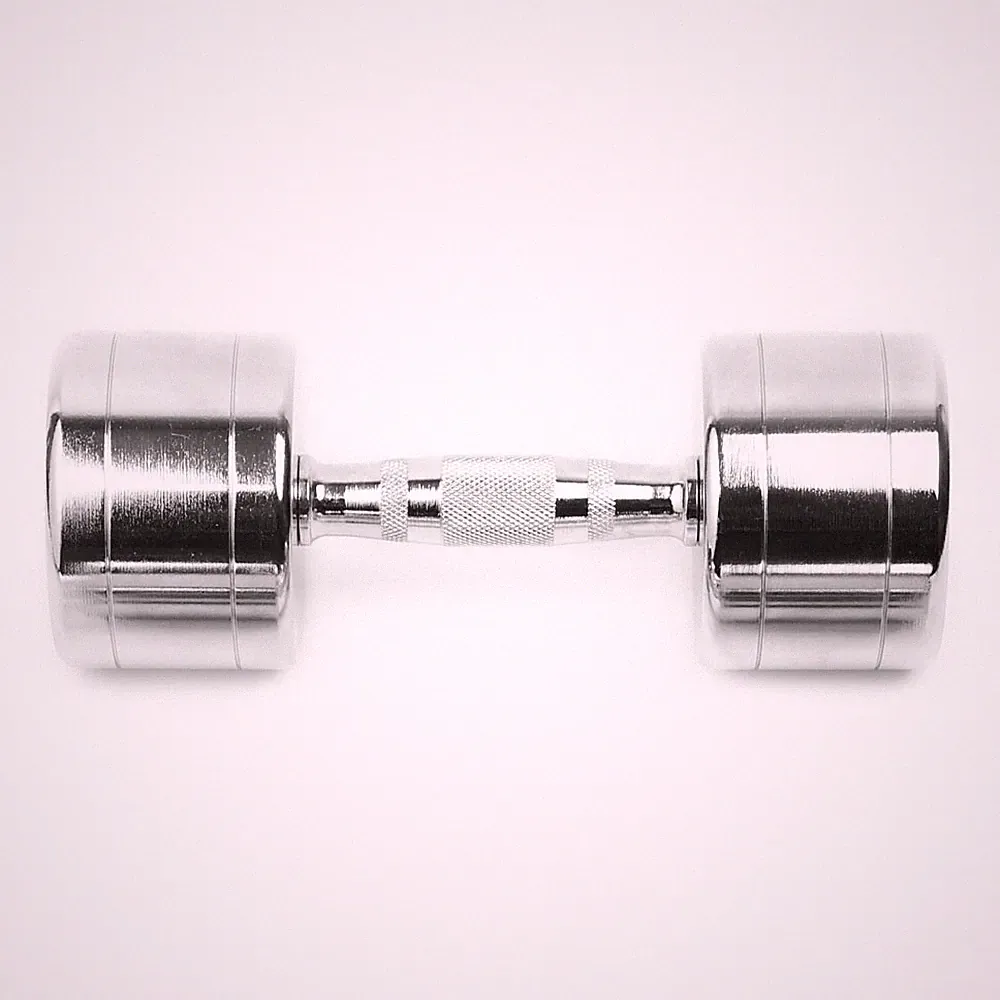 GA Chrome Fixed Solid Weight Dumbbells 1kg - 10kg 22 Lbs Home Fitness Exercise