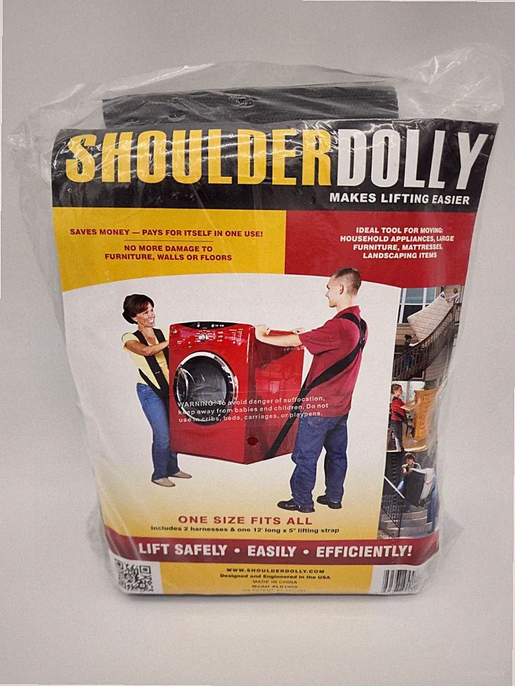 Genuine Shoulder Dolly 2 Person Lifting Straps Moving Furniture System 800lb New
