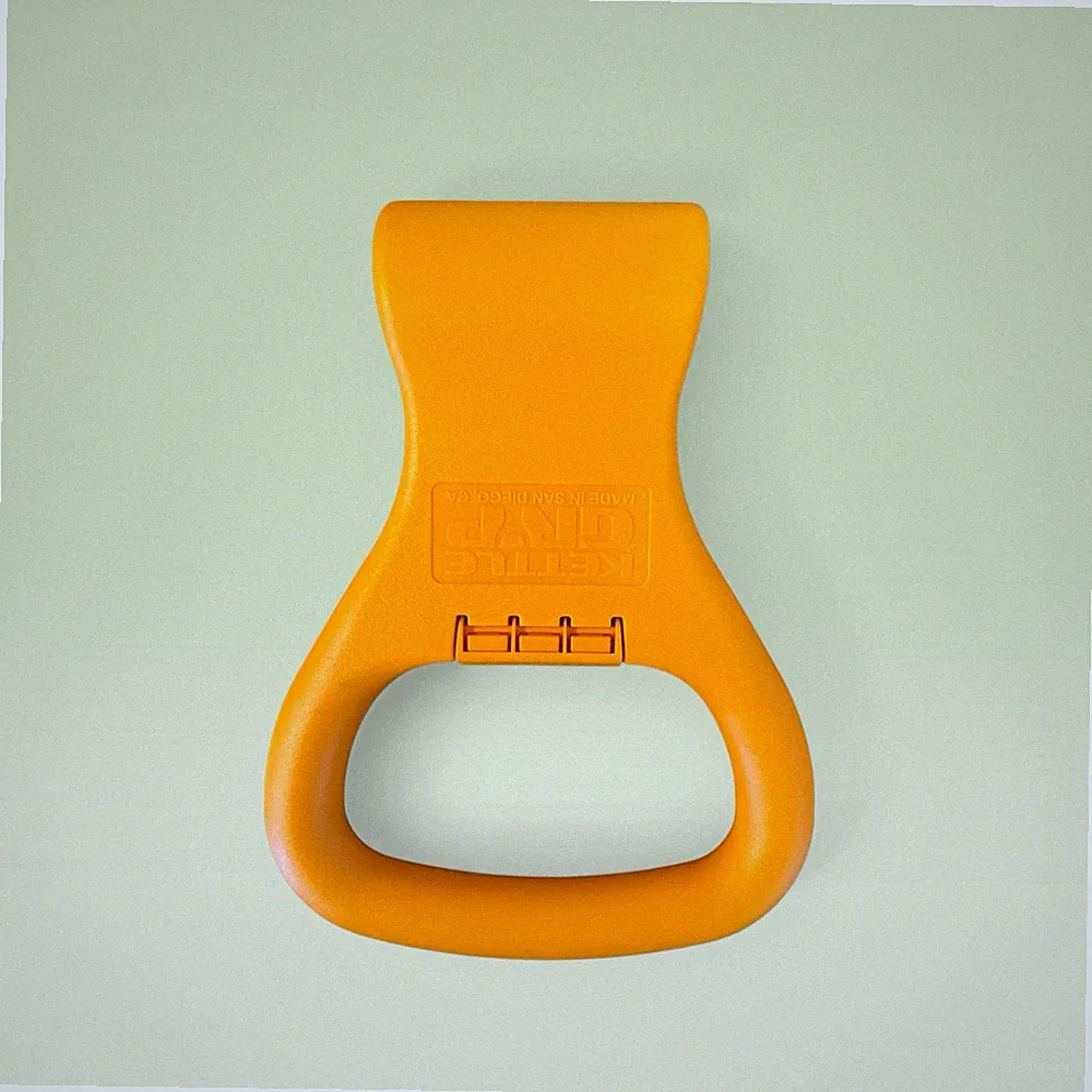 Grip Dumbbell to Kettlebell Adapter Handle Orange Kettle Gryp