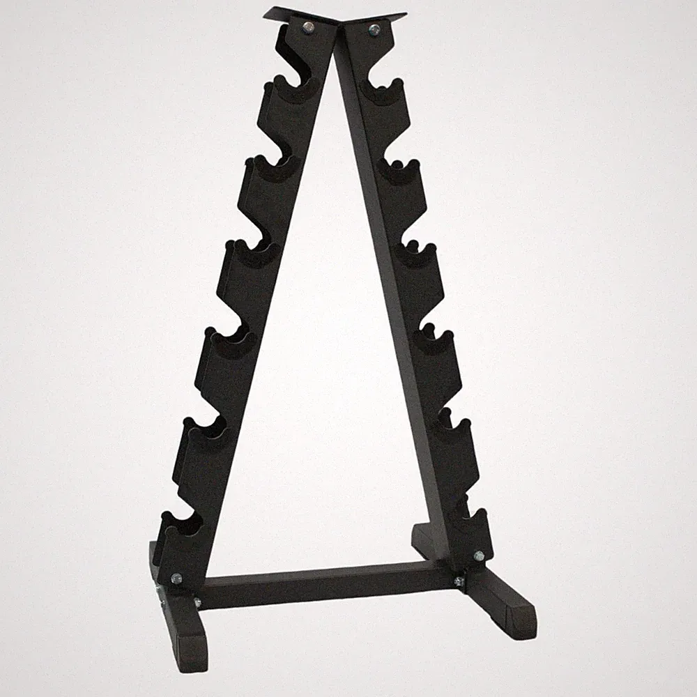 Gronk Fitness A Frame Dumbbell Rack | Large A-Frame Weight Rack | Holds 12 Dumbb