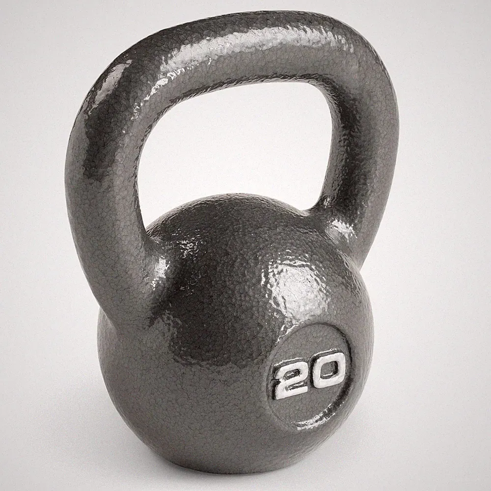 Hammertone Kettlebells, Ideal Workout Weights For Home Gym, Cast Iron, Black,...