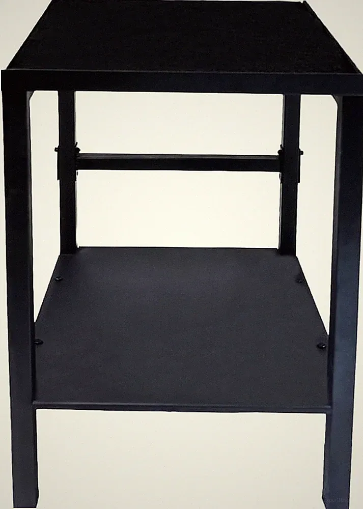 Heavy Duty Adjustable Dumbbell & Kettlebell Stand, Space-Saving Weight Rack