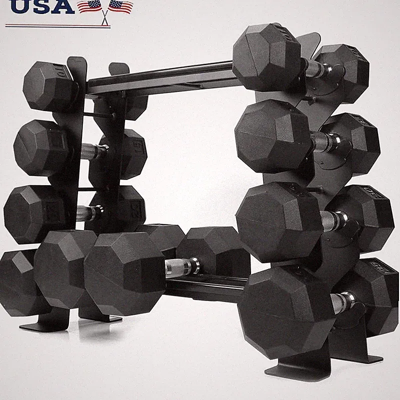 Heavy Duty Dumbbell Rack A-Frame Storage Organizer Home Gym Fitness Accessories