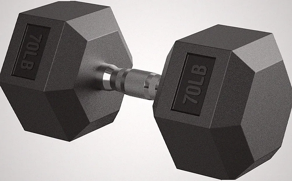 Hex Dumbbell 30-570 Lb Dumbbell Set