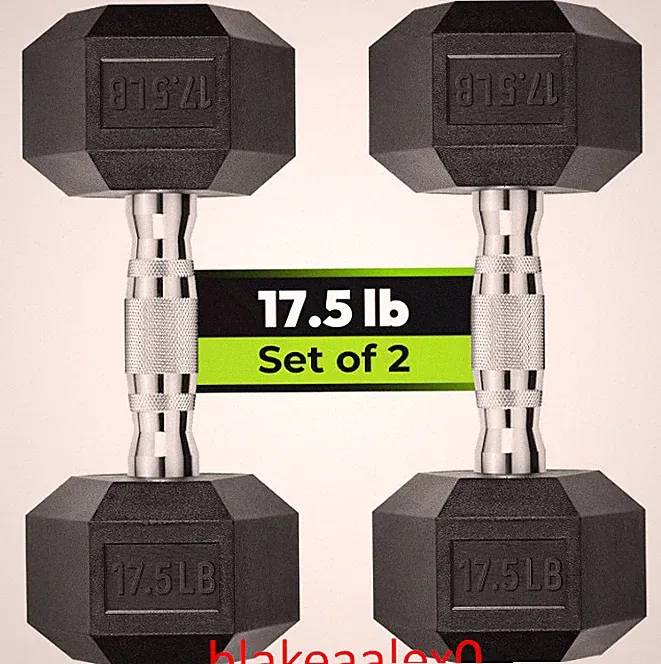 Hex Dumbbell Set, 2.5-65 lb Rubber Encased Weights for Strength Training Set