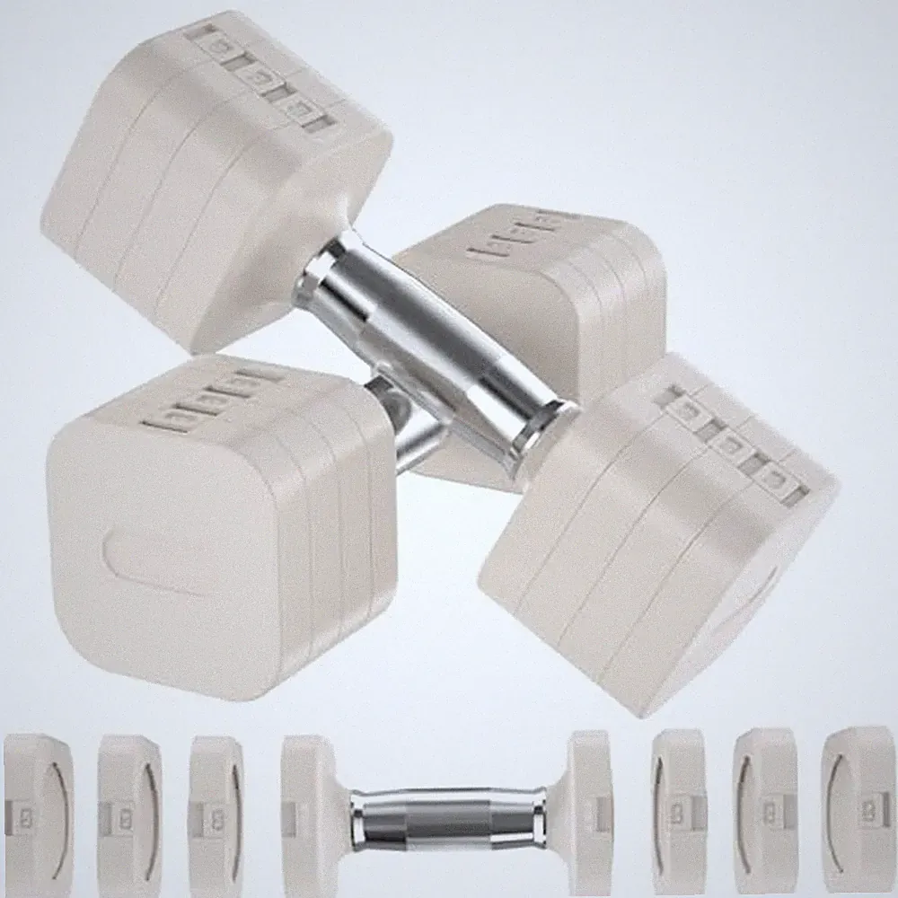 Hezeyferg Adjustable Dumbbell Set,Adjustable Weight Dumbbells for Women/Men