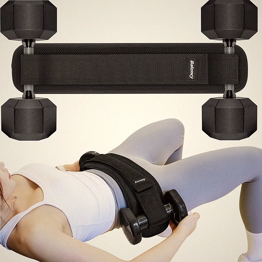 Hip Thrust Belt Balency Hip Thrust Belt For Dumbbells Heavy Booty Belt For Hip