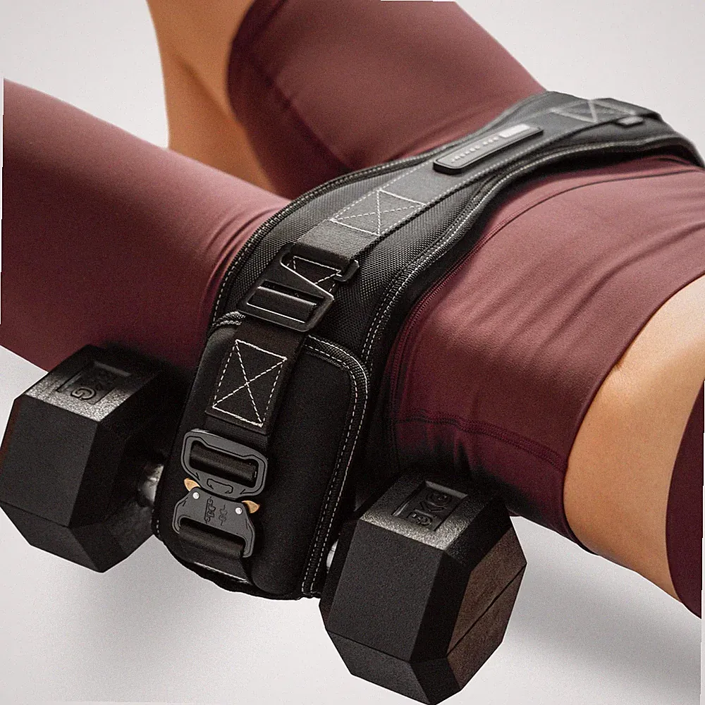 Hip Thrust Belt Dumbbell Kettlebell Heavy Duty Glute Training JAB-001 JACKED