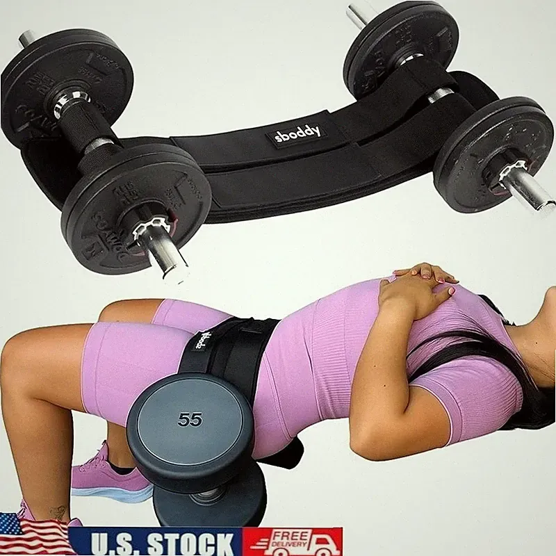 Hip Thrust Belt For Dumbbells Kettlebells Glute Workout Equipment Home Gym New