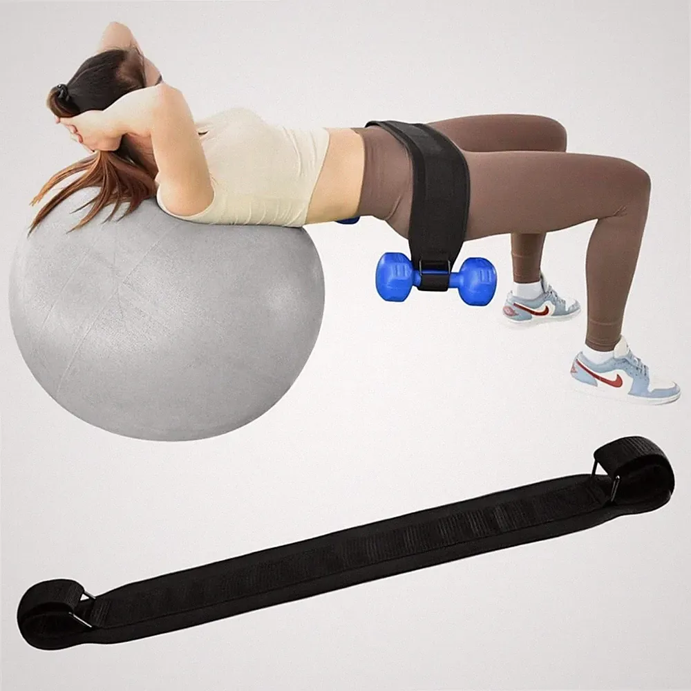 Hip Thrust Belt For Dumbbells, Kettlebells, Plates, up to 50kg/110lbs, *READ..