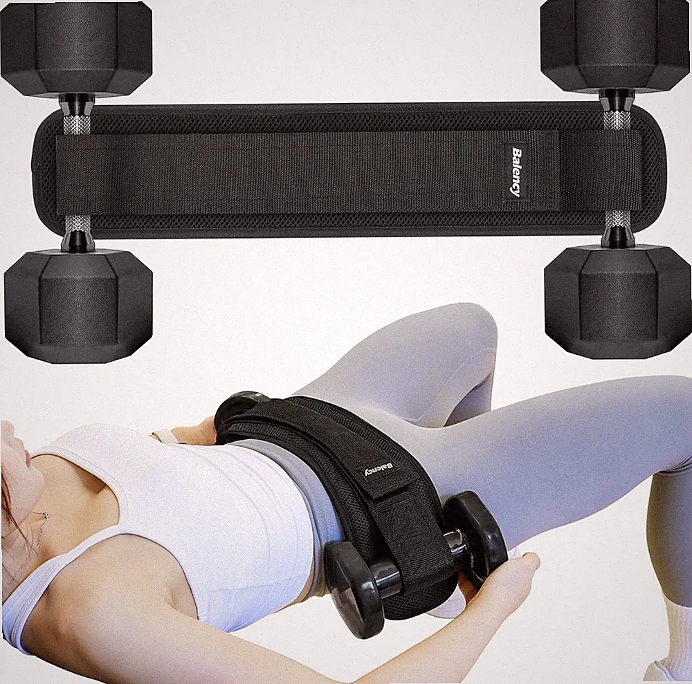 Hip Thrust Belt,Hip Thrust Belt for Dumbbells Heavy, Booty Belt for Hip Thrust