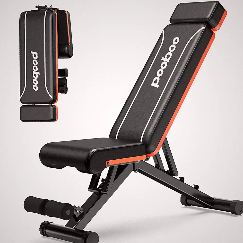 Home Foldable Dumbbell Bench Weight Training Fitness Incline Bench Weight Bench
