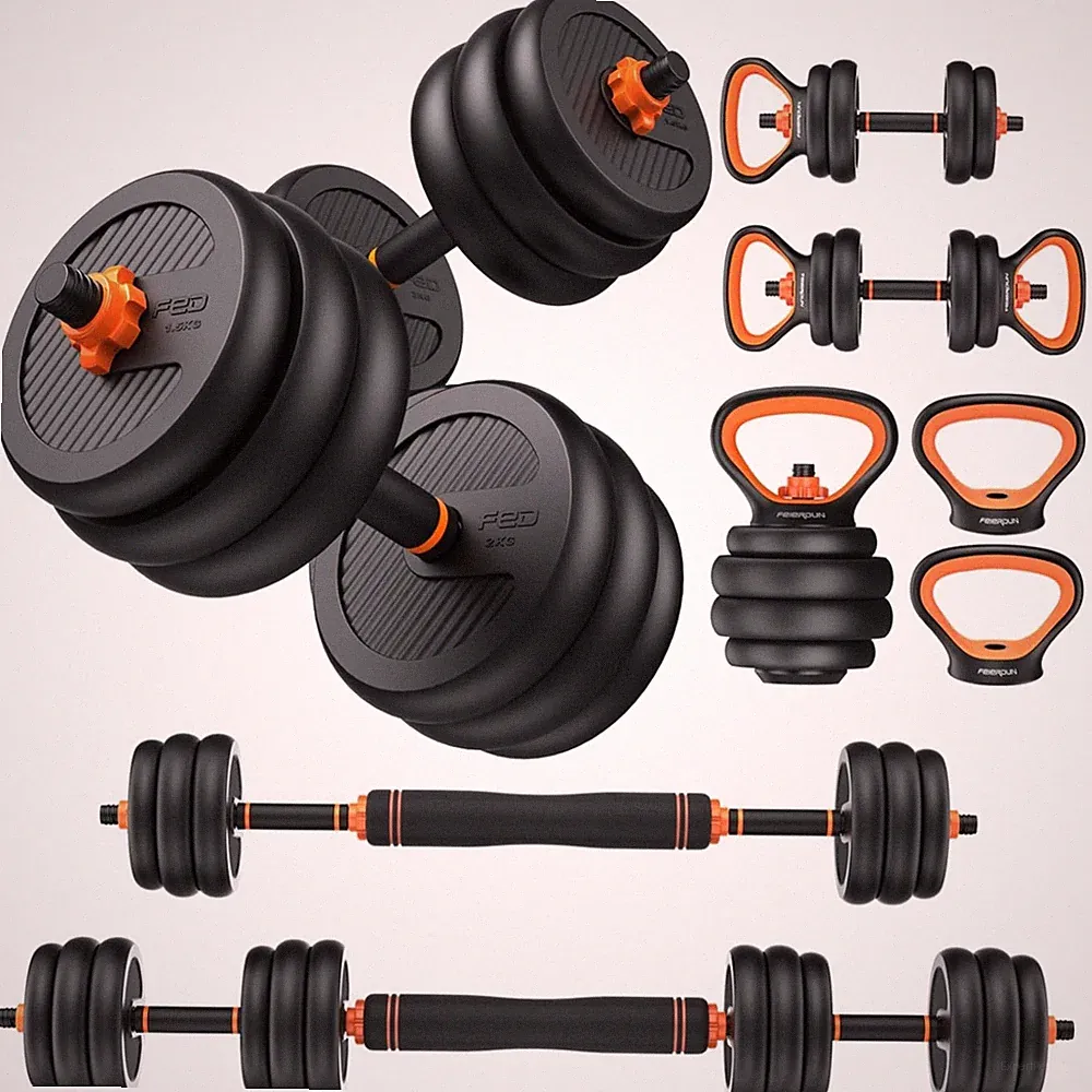 Home Gym Adjustable Dumbbells, 20-90lbs - Non-Slip, Safe & Compact Design