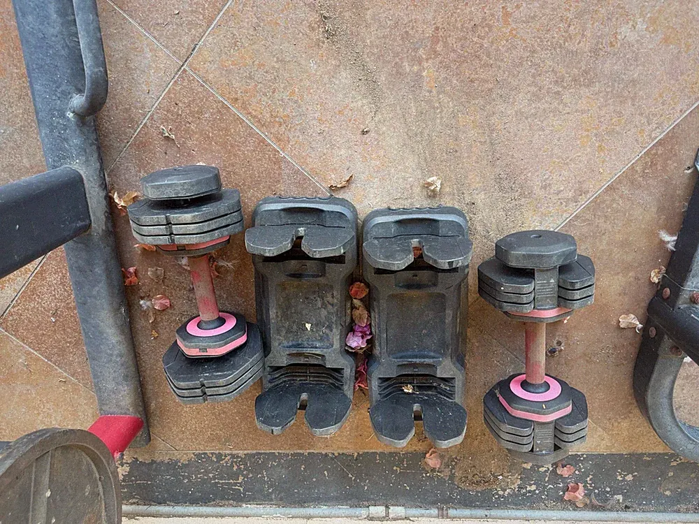 Home Weight Changing Dumbbells