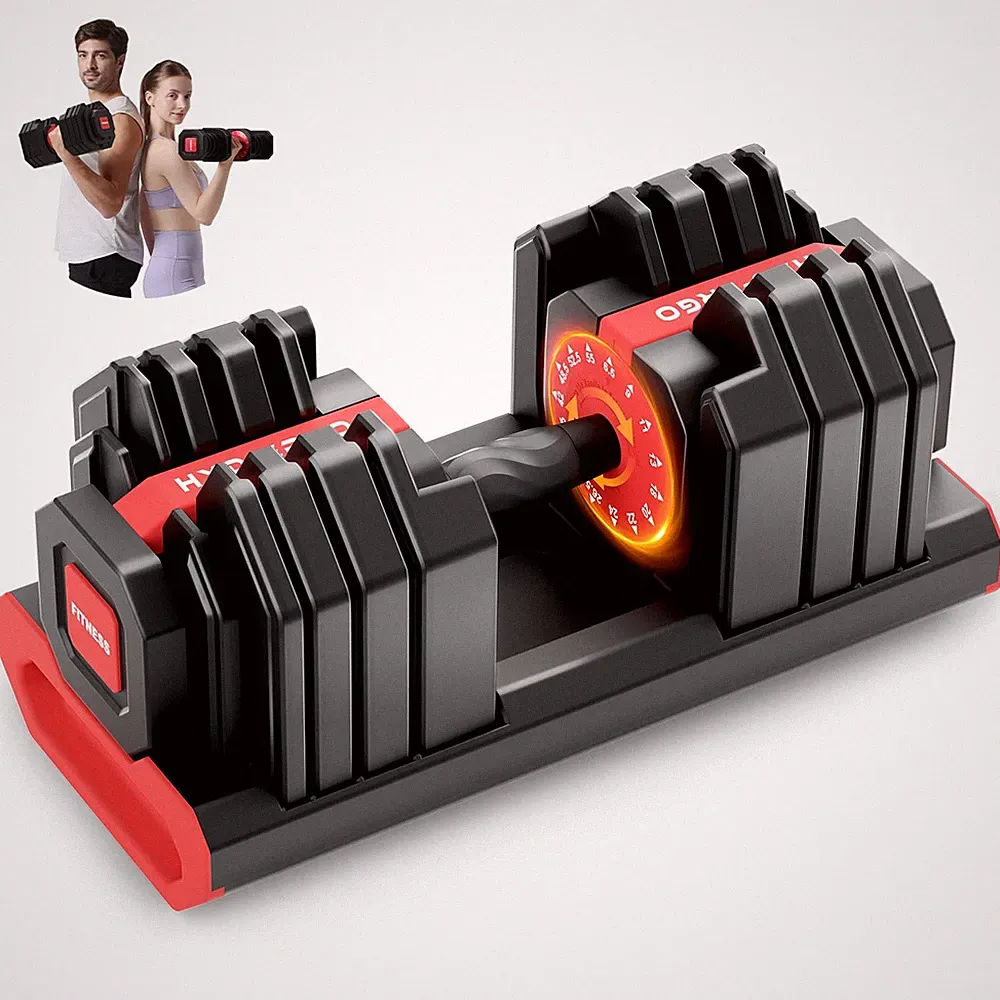 HXD-ERGO 110LB Adjustable Dumbbell Set