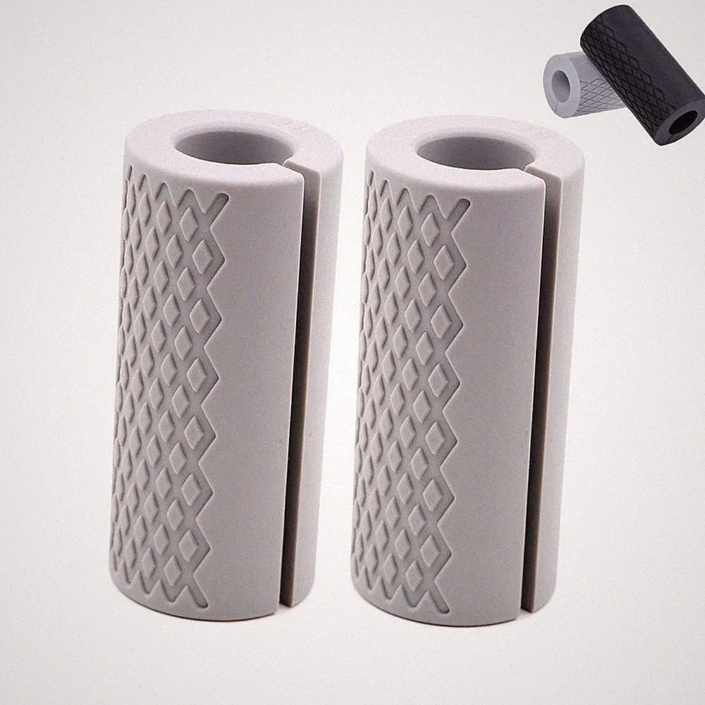 IADUMO Weight Thick Grips,Gym Dumbbell Grip,Thick Bar Training Adapter for Fa...