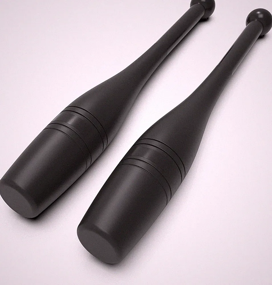 Indian Clubs 1Lb, 2Lb, 5Lb, 10Lb & 15Lb. Power Clubs - Exercise Weight Club Bell