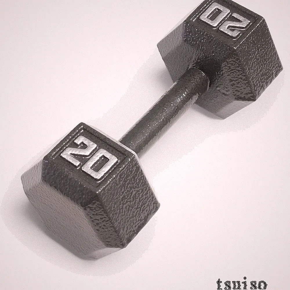 Individual Cast Iron Hex Dumbbells from 3 to 100 lbs - Perfect for Any Workout