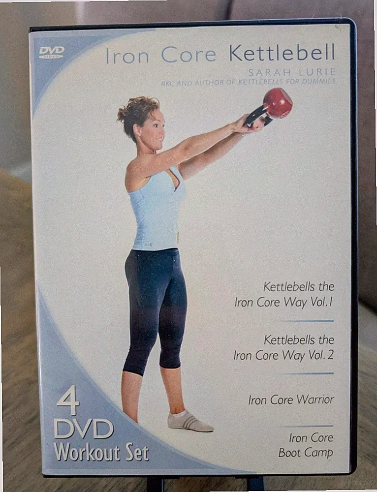 Iron Core Kettlebell DVD Workout Set *Low Shipping*