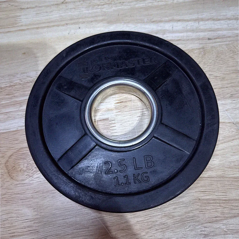 Ironmaster 2.5LB 2”Olympic Rubber Coated Plate SINGLE ONLY