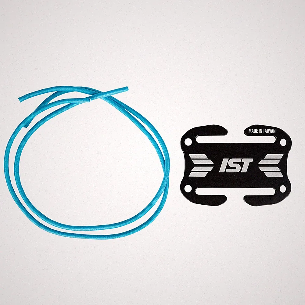 IST Multi-Functional Aluminum Diving Weight Plate with Bungee Straps