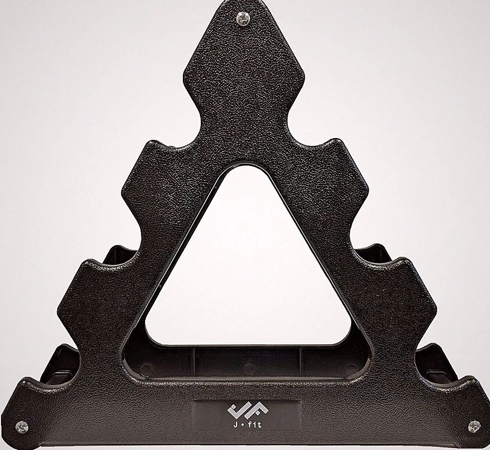 JFIT Dumbbell Tree Rack, Black - Holds - up to 40 LBs, Rack ONLY