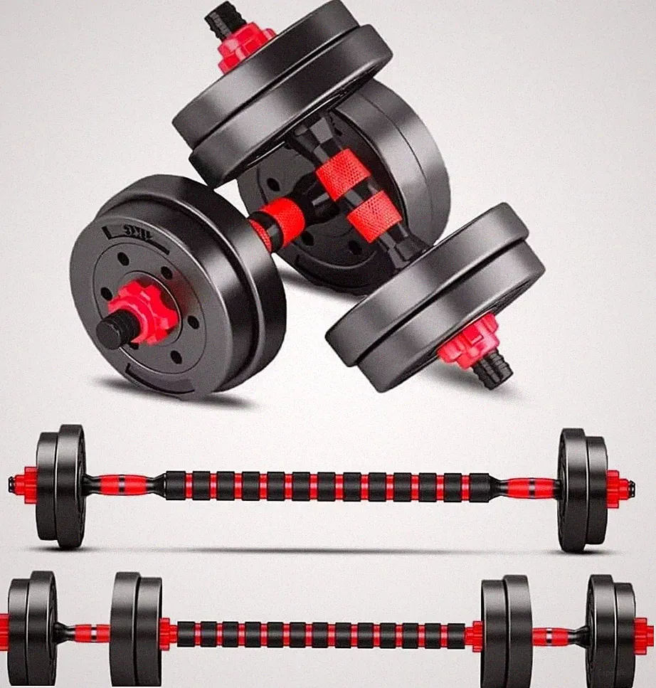 Juego De Pesas Hierro Mancuernas Para Ejercicios En Casa Para Hombre 20lbs Set
