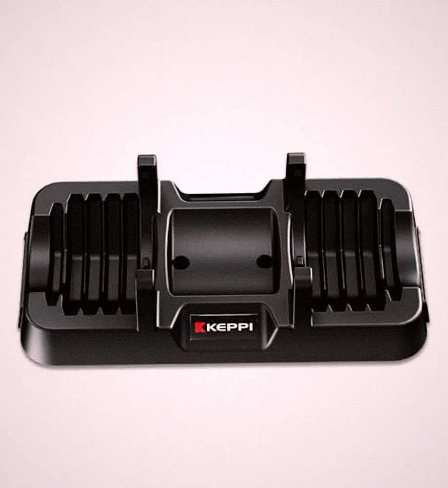 Keppi Adjustable Dumbbell 55lb Single Tray