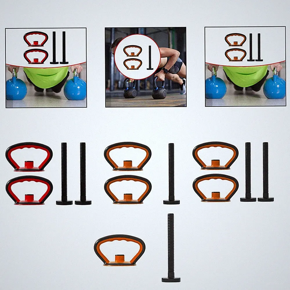 Kettlebell Handle Kettlebell Strength Multifunctional Non Slip Dumbbell Push up