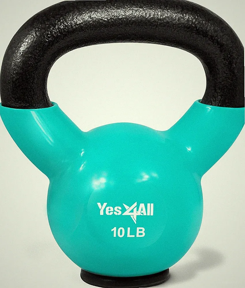 Kettlebell Set for Women, Rubber Base Weights (10-65 Lbs)