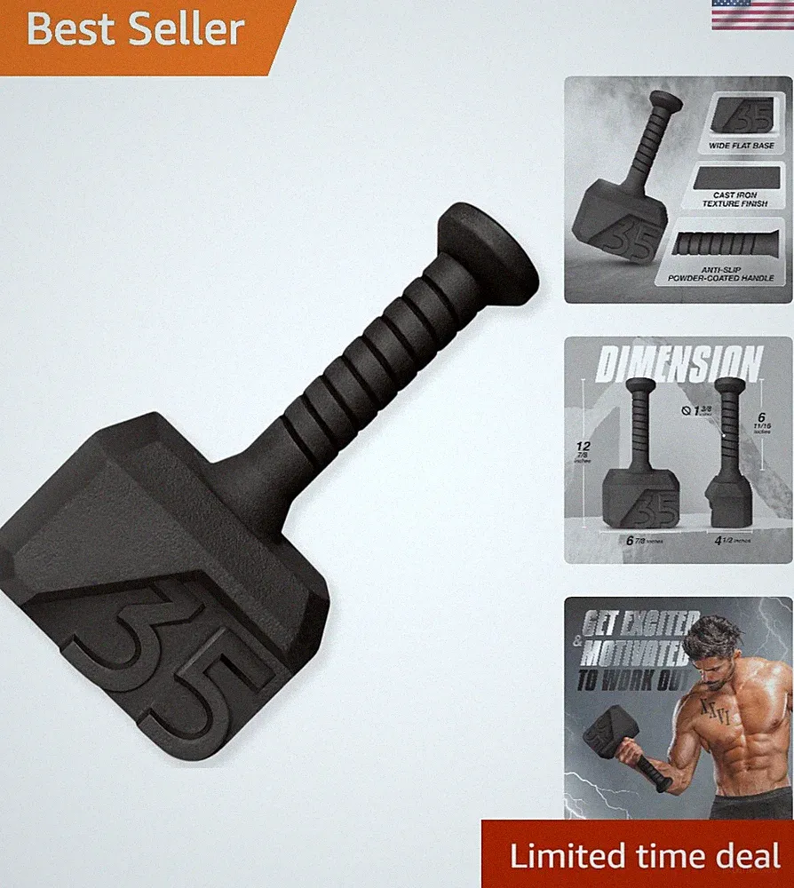 Kettlebell Special Shape, Upgraded &Multifunctional for Advanced Training 35LB