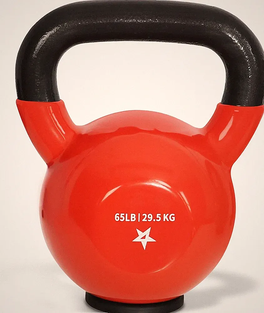 Kettlebells Rubber Base, Kettlebell Set Strength Training Kettlebells Weights (