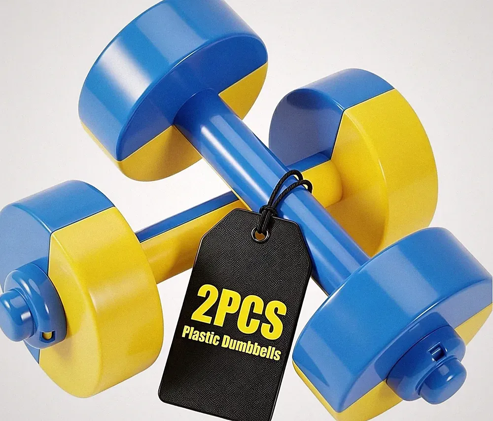 Kids Weight Set - Plastic Dumbbells Adjustable Fill with Sand, Kids Workout