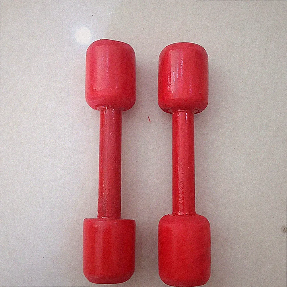 Kids Wooden Dumbbell Fitness Toy Hand Eye Coordination Play Colored Set