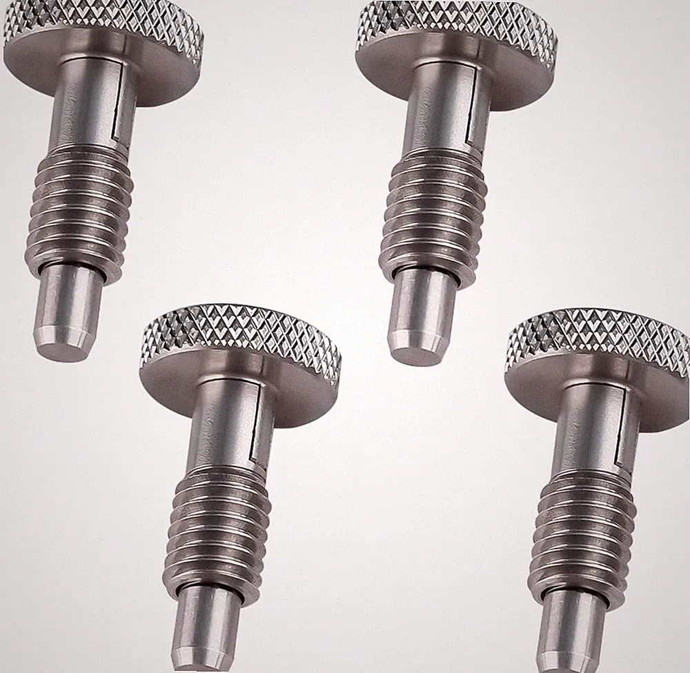 Knurled Knob Spring Pins For Rep X Pepin Fast Series Adjustable Dumbbell (4Pcs)