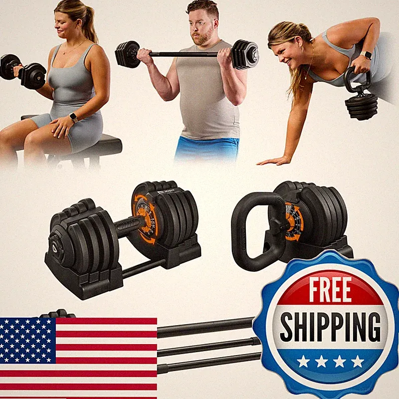 Lifepro Adjustable Dumbbells Set/Single - 15Lb 43Lb 55Lb 25 Lb Dumbbell Sets