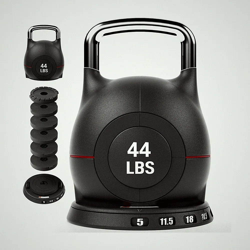 LIFERUN Adjustable Kettlebell Set - 7in1 Kettlebells, Choose 22.5 lb or 44 lb...