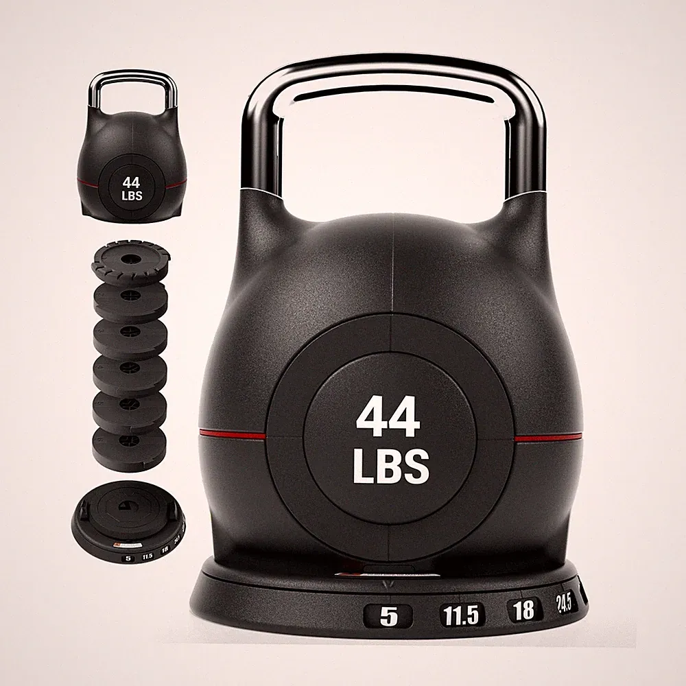LIFERUN Adjustable Kettlebell Set - 7in1 Kettlebells, Choose 22.5 lb or 44 lb...
