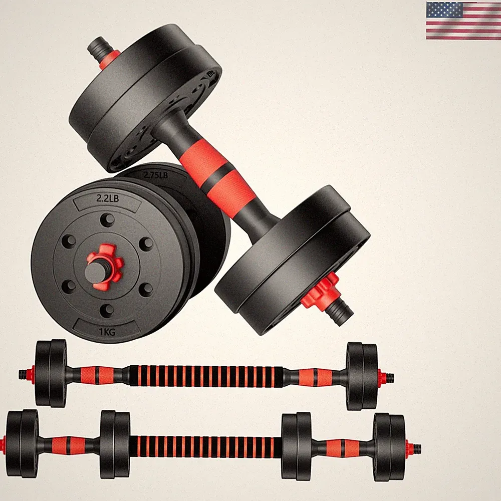 Lightweight 20 lbs Adjustable Dumbbells: Perfect for Home Fitness Enthusiasts