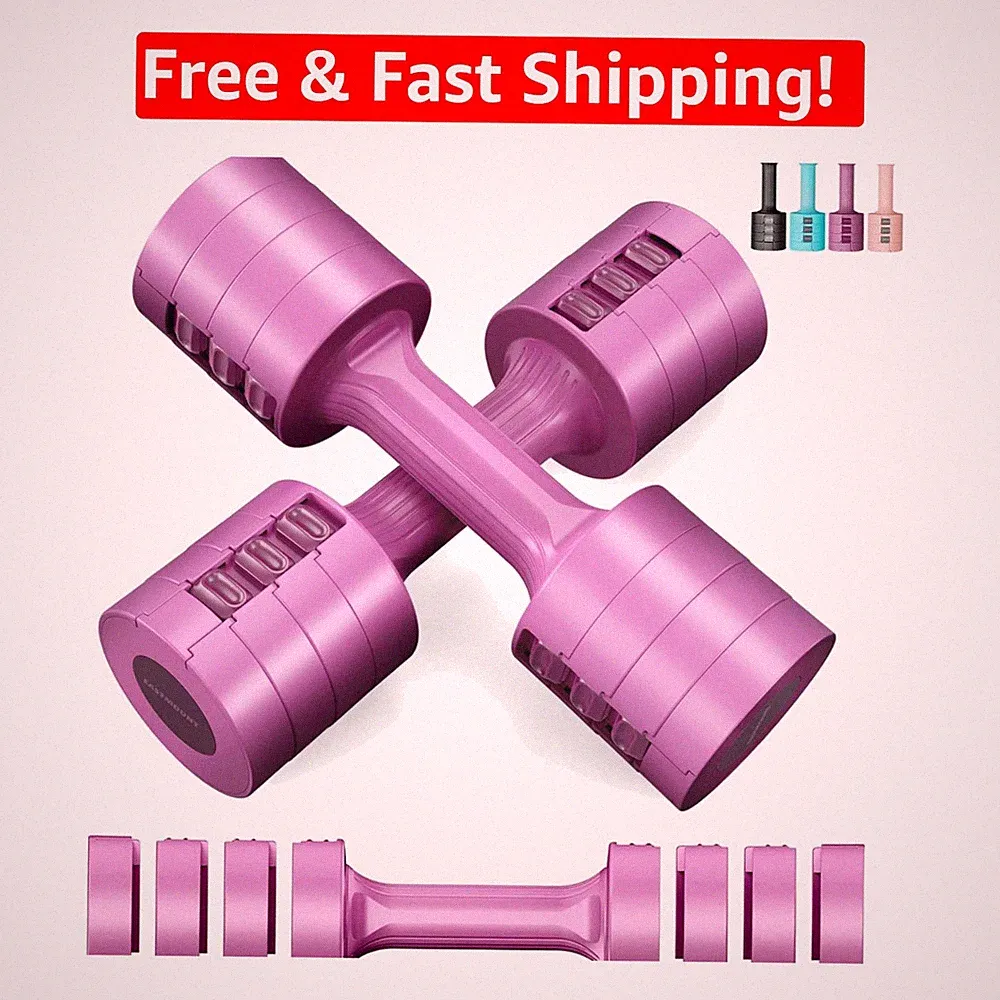 Lightweight and Non-Slip 5 lb Dumbbells Set for Safe, Efficient Workout Training