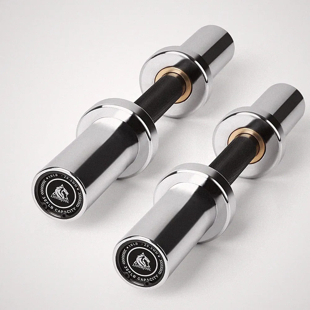 LIONSCOOL 16"/20” Loadable Dumbbells Pairs in Commercial Grade, Heavy Duty Ol...