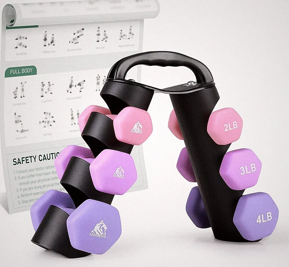 LIONSCOOL Dumbbell Adjustable Weights