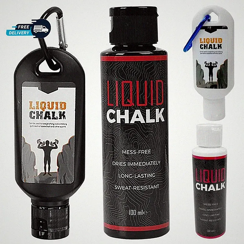 Liquid Chalk Sweat Resistant Magnesium Grip Cream for Climbing Gym Weight Liftin