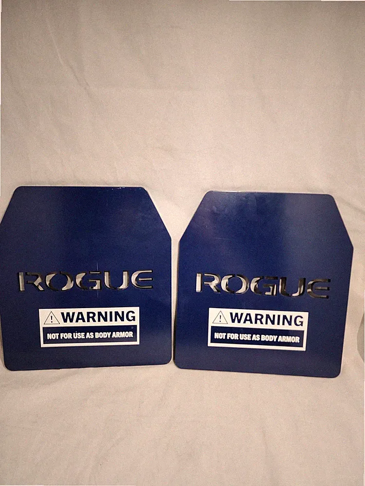LOT of 2 ROGUE 8.75 Lb. Weight Vest Plates Blue