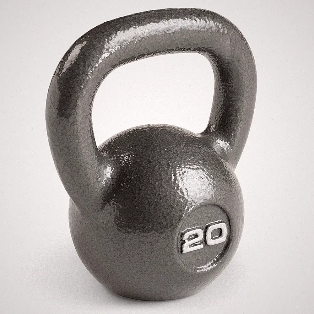 Marcy Hammertone Kettlebells, Ideal Workout Weights For Home Gym, Cast Iron,...