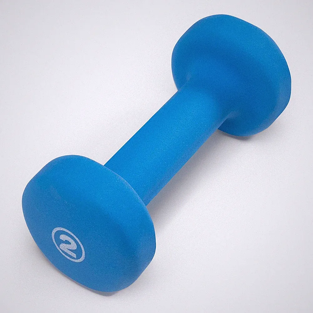 Marcy Neoprene Dumbbell, Single Piece, 2lb, Azure