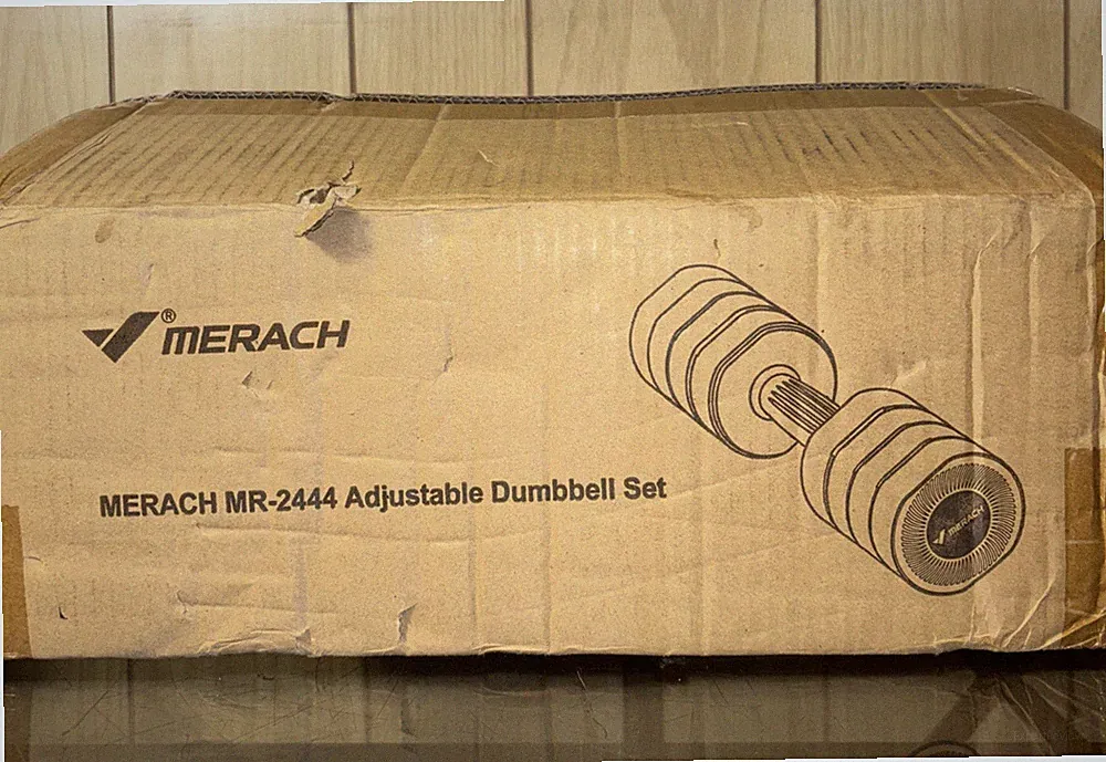 MERACH, Adjustable Dumbbell Set of 2, Weight, Anti-slip Handle, Compact, Pink