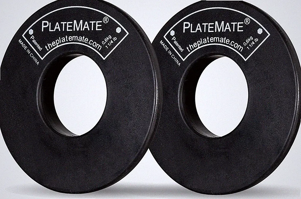 Micro Loading 1.25 Pound Donut Weight Plate 1 Pair