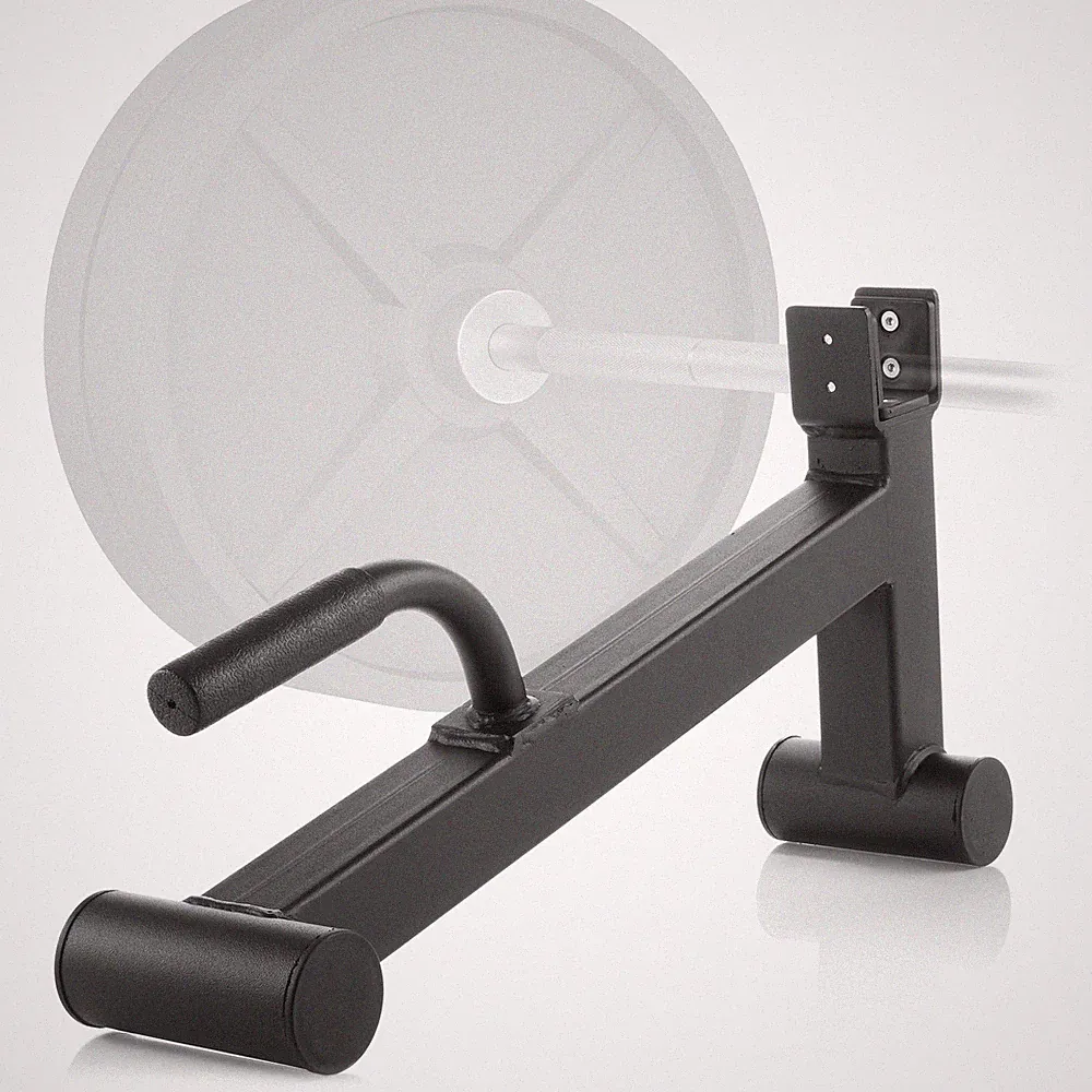 Mini Deadlift Barbell Jack with Handle - for Powerlifting and Weightlifting
