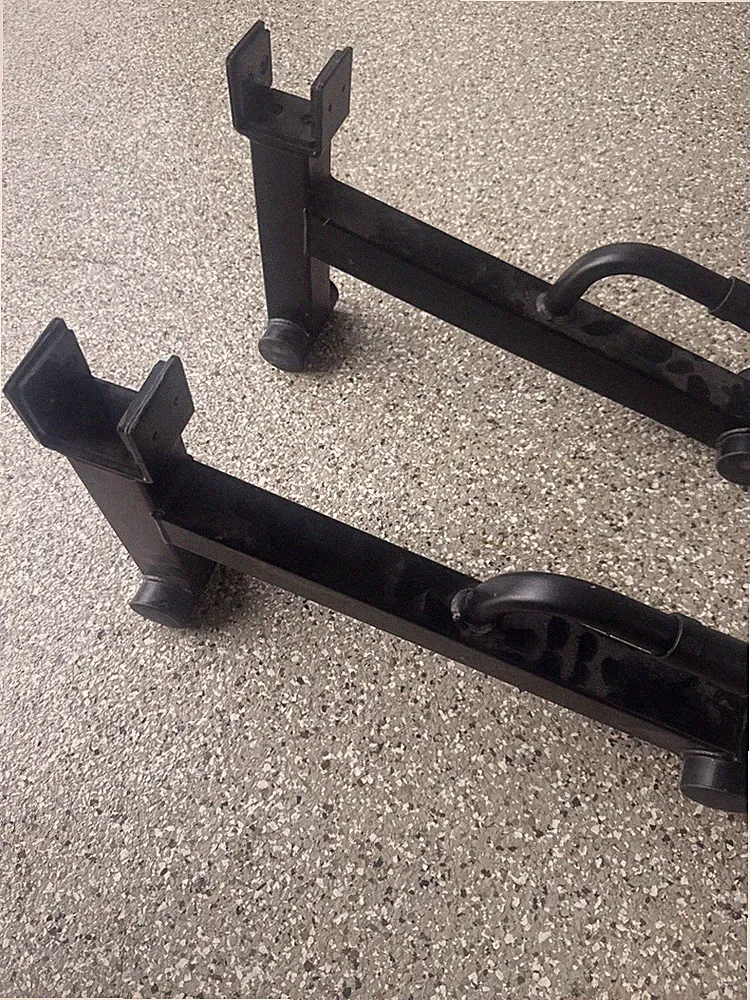 Mini Deadlift Barbell Jack with Handle - for Powerlifting and Weightlifting